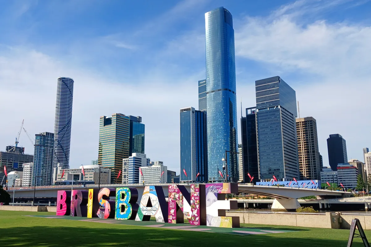 Brisbane skyline representing Queensland migration trends